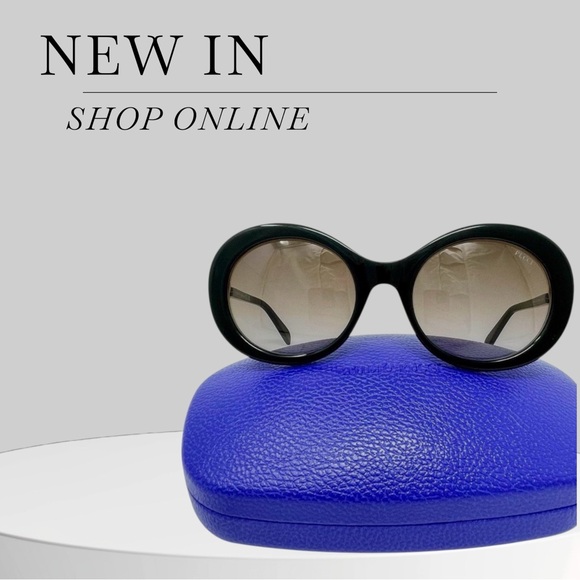 Emilio Pucci Brown Tortoise Oval Sunglasses EP127 52F - Picture 12 of 12